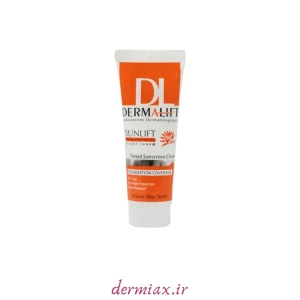 کرم ضد آفتاب SPF50 پوست چرب درمالیفت 40 میل شماره3